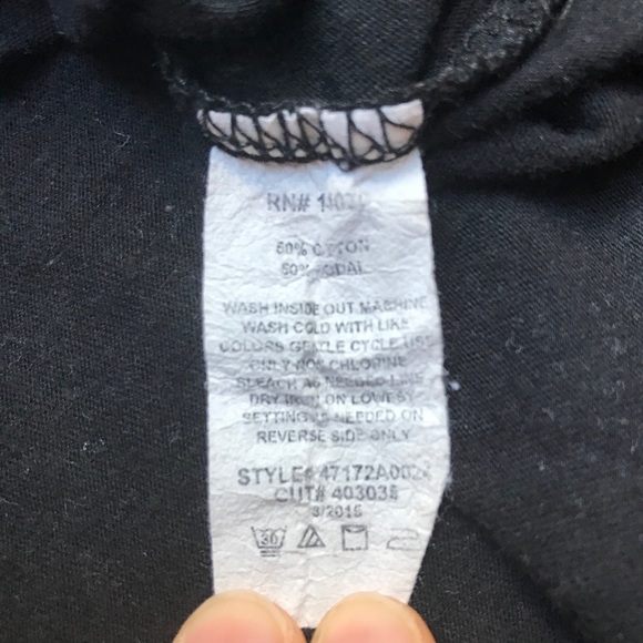 Ten-Sixty Sherman Guacomole Black Tank Top EUC, S - Picture 8 of 10